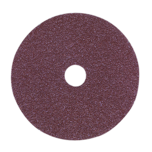 [FBD10036] Sealey 100mm Sanding Disc 36Grit - Pack of 25