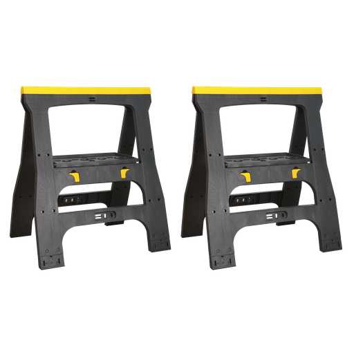 [FDT42] Sealey Heavy-Duty Folding Composite Trestles