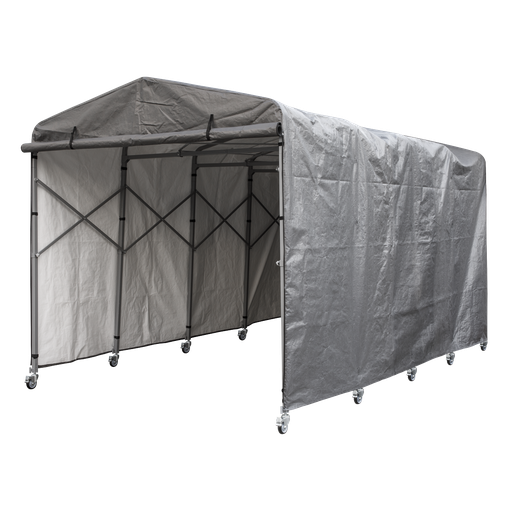 [FGE01] Extending Steel Garage Extension 2.5 x 4.5 x 2.5m