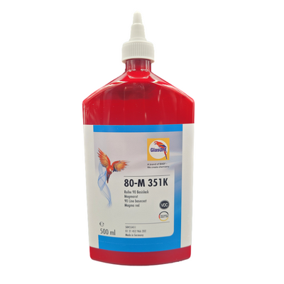 [GLA.50455411] 500ml Glasurit 80-M351K Magma Red Tinter (Each)