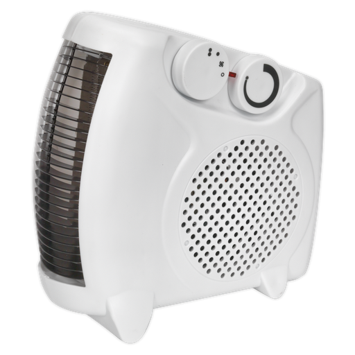 [FH2010] Sealey Fan Heater with 2 Heat Settings & Thermostat 2000W/230V