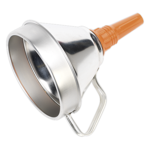 [FM16] Sealey Metal Funnel with Filter 160mm