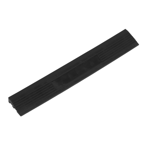 [FT3EBM] Sealey Polypropylene Floor Tile Edge 400 x 60mm, Black Male - Pack of 6