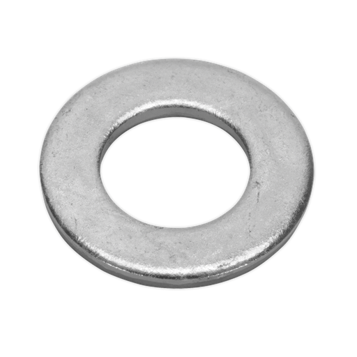 [FWA1428] Sealey Zinc Plated Form A Flat Washer M14 x 28mm, DIN 125 - Pack of 50