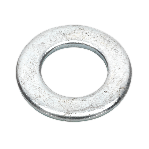 [FWA2037] Sealey Zinc Plated Form A Flat Washer M20 x 37mm, DIN 125 - Pack of 50