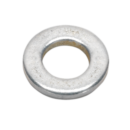 [FWA612] Sealey Zinc Plated Form A Flat Washer M6 x 12mm, DIN 125 - Pack of 100