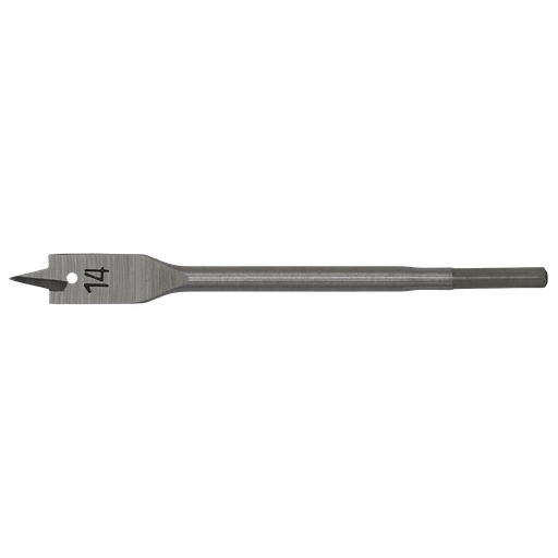 [FWB14] Sealey Worksafe® Flat Wood Drill Bit 14mm x 152mm