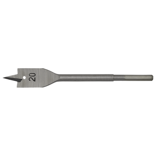 [FWB20] Sealey Worksafe® Flat Wood Drill Bit 20mm x 152mm