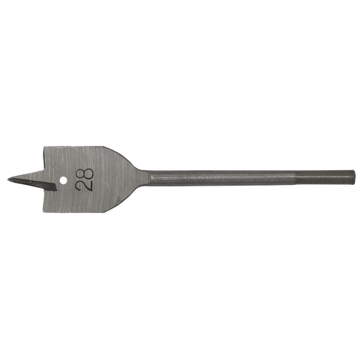 [FWB28] Sealey Worksafe® Flat Wood Drill Bit 28mm x 152mm