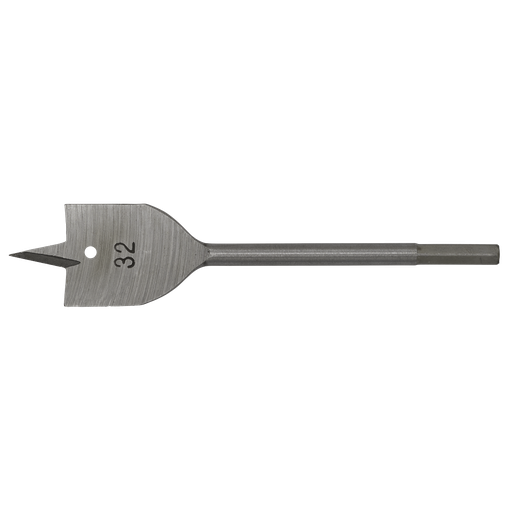 [FWB32] Sealey Worksafe® Flat Wood Drill Bit 32mm x 152mm