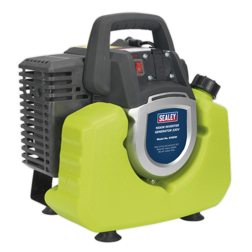 [G1000I] Sealey 1000W Inverter Generator 2-Stroke Engine 230V
