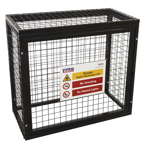 [GCSC319] Sealey Gas Cylinder Safety Cage - 3 x 19kg