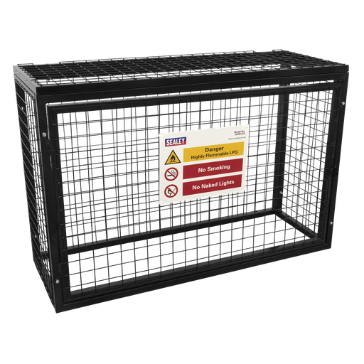 [GCSC419] Sealey Gas Cylinder Safety Cage - 4 x 19kg