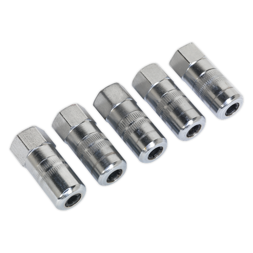 [GGE5] 4-Jaw Heavy-Duty Hydraulic Connector 1/8"BSP - Pack of 5