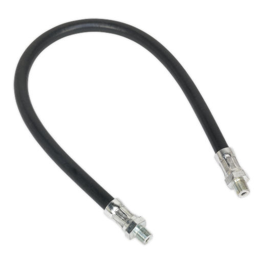 [GGH450] Sealey Flexible Rubber Grease Gun Delivery Hose 450mm 1/8"BSP