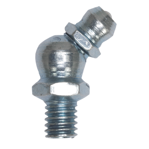 [GNM13] Sealey 45° Grease Nipple 6 x 1mm - Pack of 25