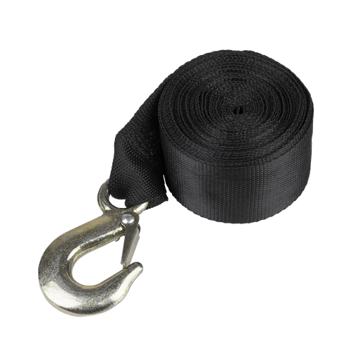 [GWES12] Sealey Trailer Winch Strap with Forged Hook 50mm x 7m 810kg Breaking Strength
