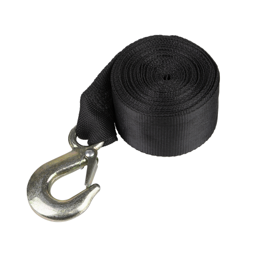 [GWES20] Sealey Trailer Winch Strap with Forged Hook 50mm x 10m 1350kg Breaking Strength
