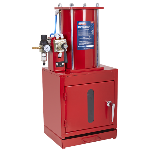 [HCC08] Sealey Pneumatic Paint Can Crusher 2.2 Tonne