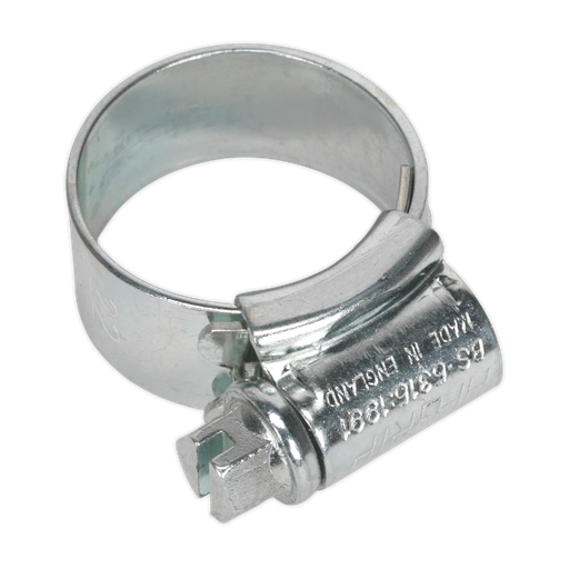 [HCJ0] Sealey HI-GRIP® Zinc Plated Hose Clip 14-22mm - Pack of 30