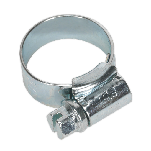 [HCJ00] Sealey HI-GRIP® Zinc Plated Hose Clip 13-20mm - Pack of 30