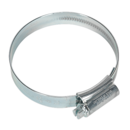 [HCJ3] Sealey HI-GRIP® Zinc Plated Hose Clip 50-70mm - Pack of 10