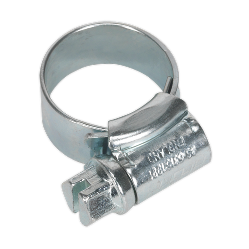 [HCJM00] Sealey HI-GRIP® Zinc Plated Hose Clip 11-16mm - Pack of 30