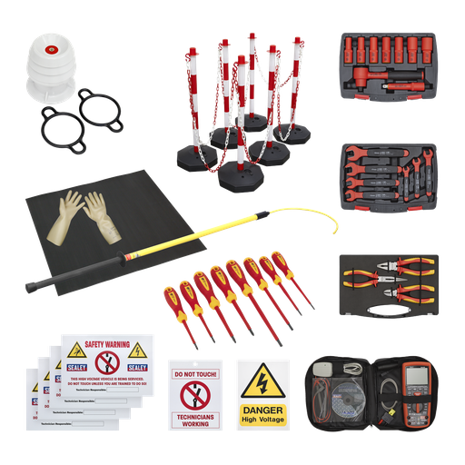 [HP55KITCOMBO] Sealey Hybrid Workshop Tool Kit