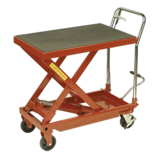 [HPT500] Sealey Hydraulic Scissor Lift Platform Table 500kg Capacity
