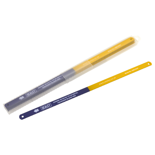 [HSB/10VP] Sealey Bi-Metal Hacksaw Blade 18/24/32tpi Vari-Pitch 300mm - Pac