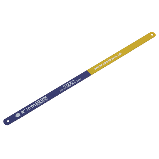 [HSB0218] Sealey HSS Bi-Metal Hacksaw Blade 18tpi 300mm - Pack of 2