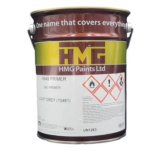 [HMG.PRI48GRY-5L] HMG (HB48)HIGHBUILD 1K PRIMER LIGHT GREY 5L (Each)