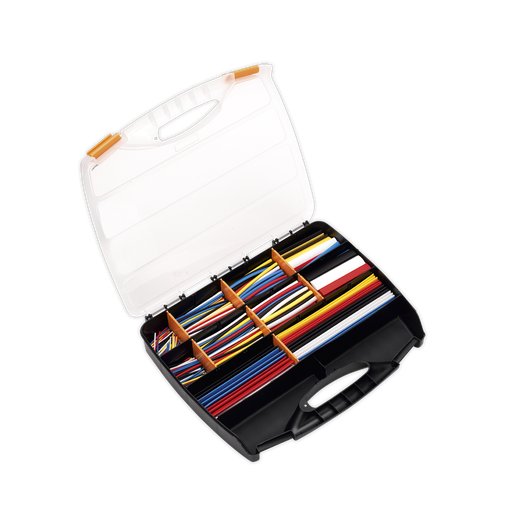 [HST590MC] Sealey Heat Shrink Tubing Assortment 50, 100, 150 & 200mm 590pc 