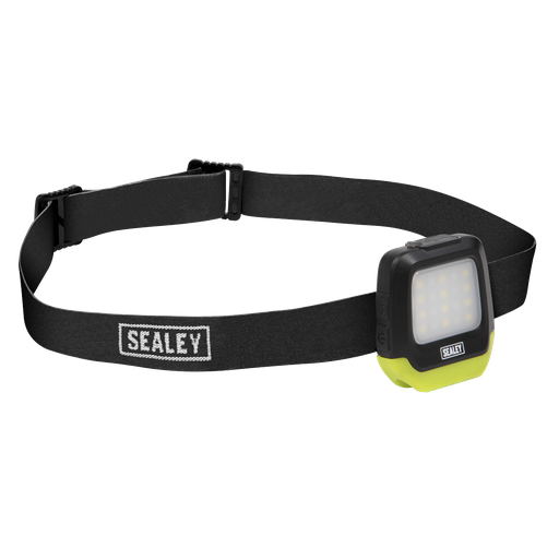 [HT02LED] Sealey Rechargeable Clip Light with Auto-Sensor 2W & 1.5W SMD LED