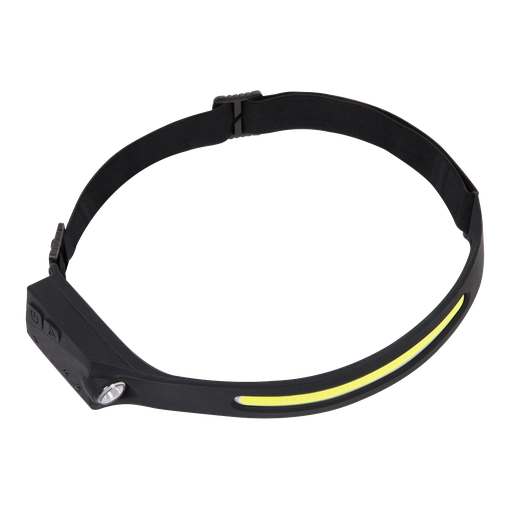 [HT104R] Sealey Rechargeable Head Torch with Auto-Sensor 5W COB & 3W LED