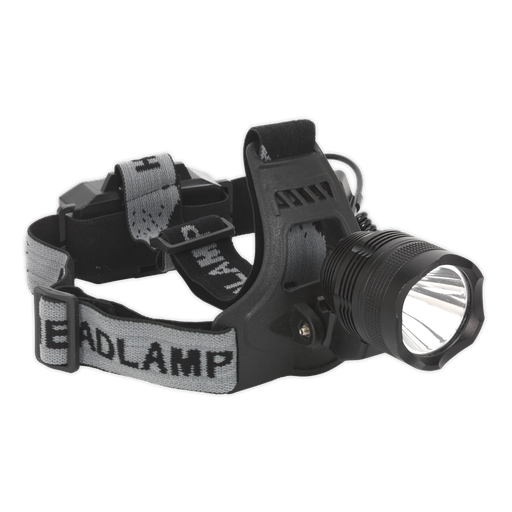 [HT105LED] Sealey Rechargeable Head Torch 3W SMD LED