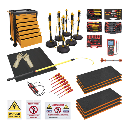 [HVCOM1] Sealey EV/Hybrid Master Tool Kit 19pc