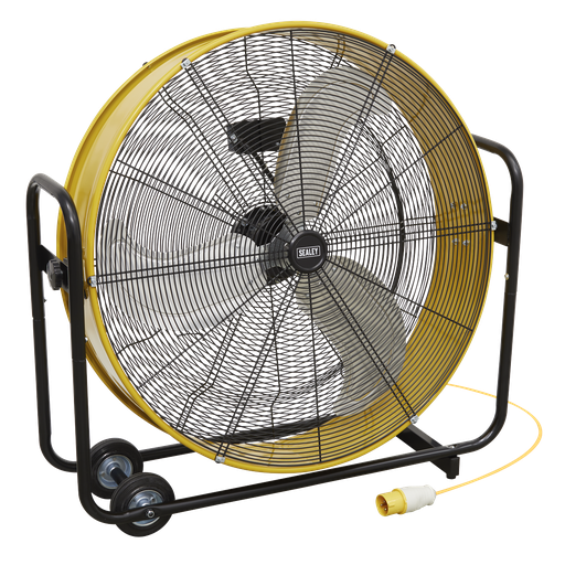 [HVD30110V] Sealey Industrial High Velocity Drum Fan 30" 110V