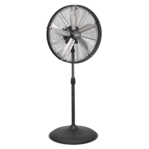 [HVF20PO] Sealey Industrial High Velocity Oscillating Pedestal Fan 20" 230V