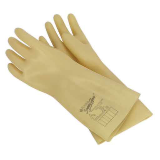 [HVG1000VL] Sealey Electrician's Safety Gloves 1kV - Pair
