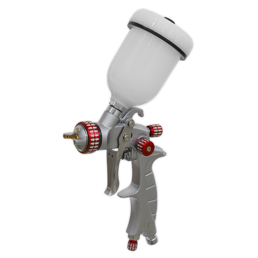 [HVLP04] Sealey Premier Professional HVLP Gravity Feed Touch-Up Spray Gun 1mm Set-Up