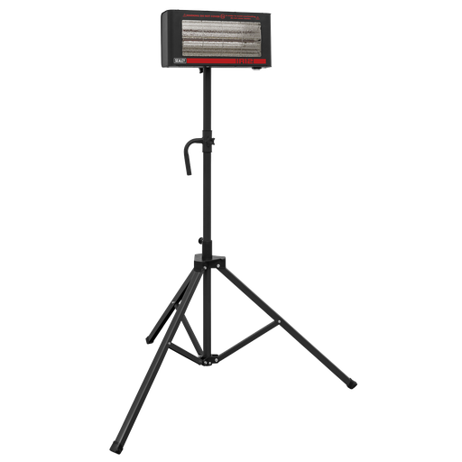 [IR12CT] Sealey Infrared Quartz Heater with Tripod Stand 230V 1.2kW