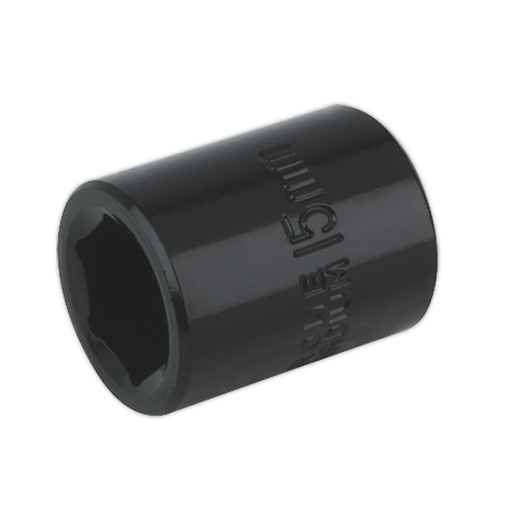 [IS3815] Sealey Premier Impact Socket 3/8"Sq Drive 15mm