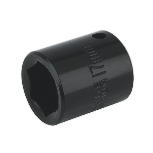 [IS3817] Sealey Premier Impact Socket 3/8"Sq Drive 17mm