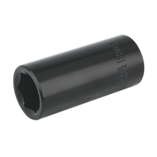 [IS3818D] Sealey Premier Deep Impact Socket 3/8"Sq Drive 18mm