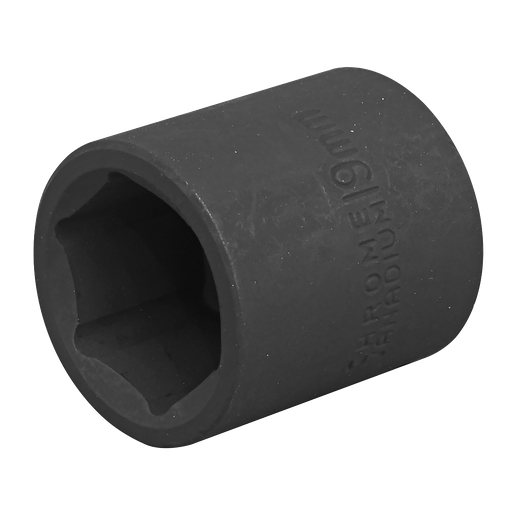 [IS3819] Sealey Premier Impact Socket 3/8"Sq Drive 19mm