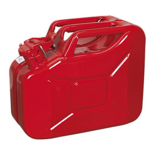 [JC10] Sealey Jerry Can 10L - Red