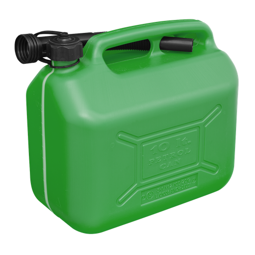[JC10PG] Sealey Fuel Can 10L - Green