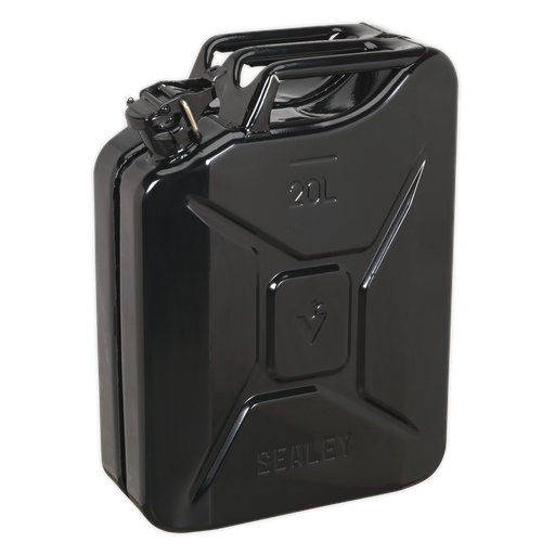 [JC20B] Sealey Jerry Can 20L - Black