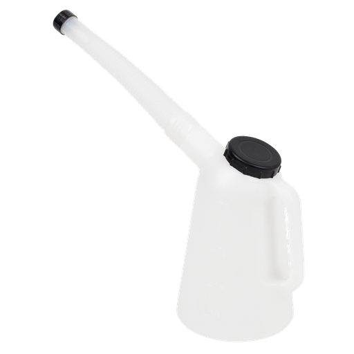 [JDL1] Oil Container with Lid & Flexible Spout 1L